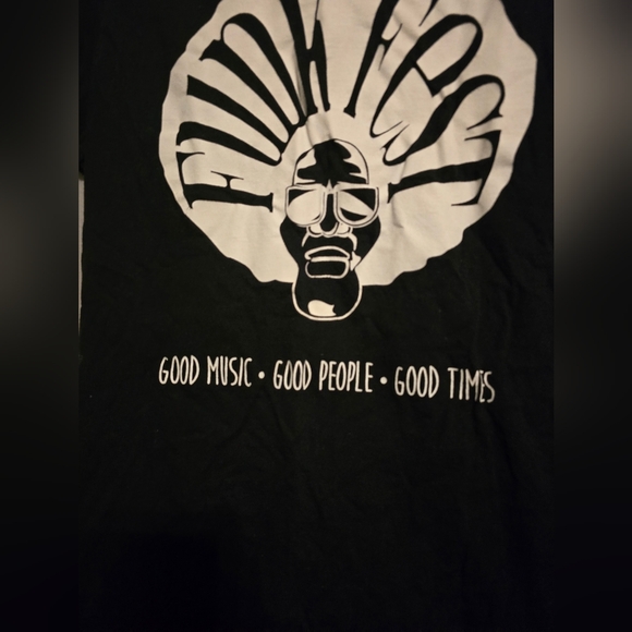 - GUC FUNK FEST GOOD FOOD,GOOD PEOPLE, GOOD MUSIC MEDIUM BLACK & WHITE T S… - Picture 3 of 4